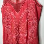 Free People Ice Ice Baby Embellished Sleeveless Mini Dress in Pink Lemonade L Photo 6