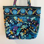 Vera Bradley Midnight Blues Quilted Paisley Tote Bag Photo 1