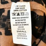 Elan Brown Black V Neck Short Romper Small Boho Arrow Tribal Design NWT Photo 14