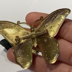 Lot Of 3 Vintage Costume Jewelry Brooches Pins Butterflies & A Giovanni Rose Photo 5