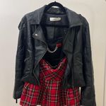 Hot Topic Black and Red Chain Corset Top Photo 4