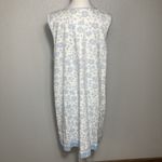 Liz Claiborne Vtg Nightgown Robe Sleep Shirt Pajama 2X/3X Blue Floral Cottage Photo 4