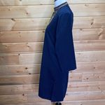 Vision 2000 Dubai Pakistani Embroidery High Neck Dress Size 9 Blue Photo 5