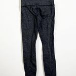 Lululemon Wunder Under Low Rise 7/8 Leggings Herringbone Heathered Black 2 Photo 4