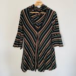 Free People x New Romantics Adobe Stripe Knit Mini Dress- Size XS Photo 11