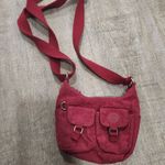 Kipling  Maroon Mini Shoulder Crossbody Bag Photo 0