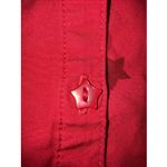 VTG Red Button Down Disney Pooh Tigger Shirt Embroidered Celebrate Stars 22W/24W Photo 5