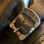 Frye  Black Leather Combat Boots Photo 2