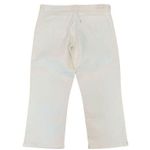 Levi's Levi’s Women’s White Crop Straight Leg Jeans Size 31 Photo 3