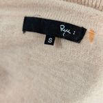 Anthropologie Ryu Blush Ruffle Sleeve Angora Blend Cardigan Size Small Photo 6