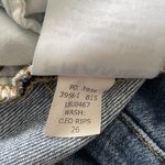 frame denim FRAME SZ 26 Cropped Boyfriend Jeans Le Beau Distressed Mid-Rise Stretch 5-Pocket Photo 10