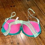 Victoria's Secret Victoria’s Secret teal lace 34B sexy semi demi bra Photo 1