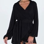 Princess Polly Party Time Mini Dress Black Photo 0