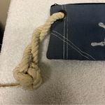 Nautical Wristlet / Change Purse / Cosmetics Bag Blue Photo 2