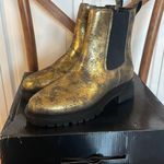 Ralph Lauren Lauren  NWB gold metallic Chelsea boot size 7.5 Photo 1
