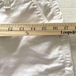 NYDJ White Lift Tuck Crop Chino Pants Cotton Blend Straight Crop Sz 6 Photo 5