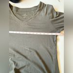 J. Jill Shirt Top‎ Womens Small Green 3/4 Sleeve V Neck Pullover Photo 3