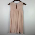 Mossimo Mini Dress Women S Boho Crochet Lace Flounce Cottagecore Soft Girl‎ Pink Photo 2