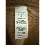 Everlane The Cocoon Crew Alpaca Oversized Sweater Tiger's Eye Size XS Photo 7