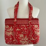 Country Provençal Orange Cotton Tote Bag Photo 2