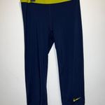 Nike Pro Dri Fit Navy Leggings Photo 1