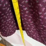 Purple Floral Lagenlook Dress Boho Minimalist Earthy Vintage‎ Mori Kei XL Photo 3