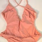 Blue Life  Lace One Piece Bathing Suit Pink Photo 5