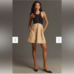 Maeve Anthropology  Twofer Halter Mini Dress size XL Photo 3