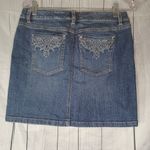 White House | Black Market  Denim Blue Women's Skirt Photo 9