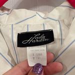 Vintage 1970s Bow Tie Shirt Dress Blue Size M Photo 1