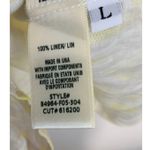 Bella Dahl  Linen Printed Button Down -‎ Layered Spots Print In Yellow Photo 3