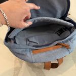 ALDO Denim Chambray Unisex Backpack Adjustable Straps Laptop Pocket School Photo 6