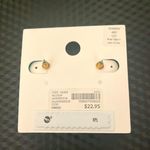 Lane Bryant Turquoise Floral Earrings Photo 1