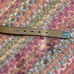 RETRO Y2K CRUEL GIRL BROWN LEATHER WESTERN BELT Tan Photo 7