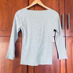 Free People Intimately Downtime Top Pajama Lounge Grey Size Medium NEW Photo 4