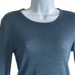 Wilfred Aritzia  Free Women Crop Top XS Green Sheer Stretch Soft Layer Streetwear Photo 6