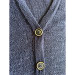 Lilly Pulitzer Navy Blue V Neck Cardigan Sweater Women's XL Tennis Preppy Photo 2