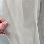 Vintage Scala Beaded Gown Matching Set Semi Sheer Duster Silver Plus Womens 1X Photo 4