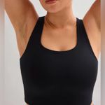 Girlfriend Collective Black Racerback Sports Bra Crop Top Size S & M NWT Photo 4