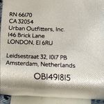 Pilcro Dark Denim Bustier Crop Top Blue Size 8 Photo 8