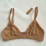 SKIMS NWT  Fits Everybody Triangle‎ Bralette Ochre Size S Photo 3