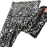 Emily Hsu Zebra Pocket Leggings Women’s Size Small Black White Yoga Pants USA Photo 7