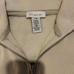 If It Were Me Quarter Zip Beige  Photo 3