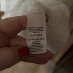 Free People  Lofty Alpaca Blend V Neck Ivory‎ White Sweater Cozy Women's Medium Photo 8