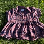 Lucky Brand  Short Sleeve Babydoll Tunic Shirt Photo 2
