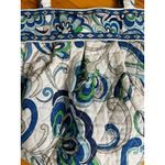 Vera Bradley Medium Mediterranean White Shoulder Purse Photo 5