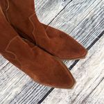 Steve Madden  “Wizz” Brown Suede Western Ankle Boots Photo 2
