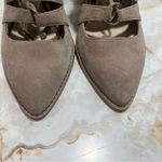 Seychelles New Anthropologie  Condition Ghilles Tan Suede Lace‎ Up Booties 9 Photo 2