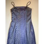 Cache  Blue Midi Dress Sleeveless Party Cocktail Evening Formal Occasion Photo 1