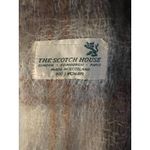 THE SCOTCH HOUSE Brown Plaid Rectangular Mohair Made In Scotland Vintage Photo 2